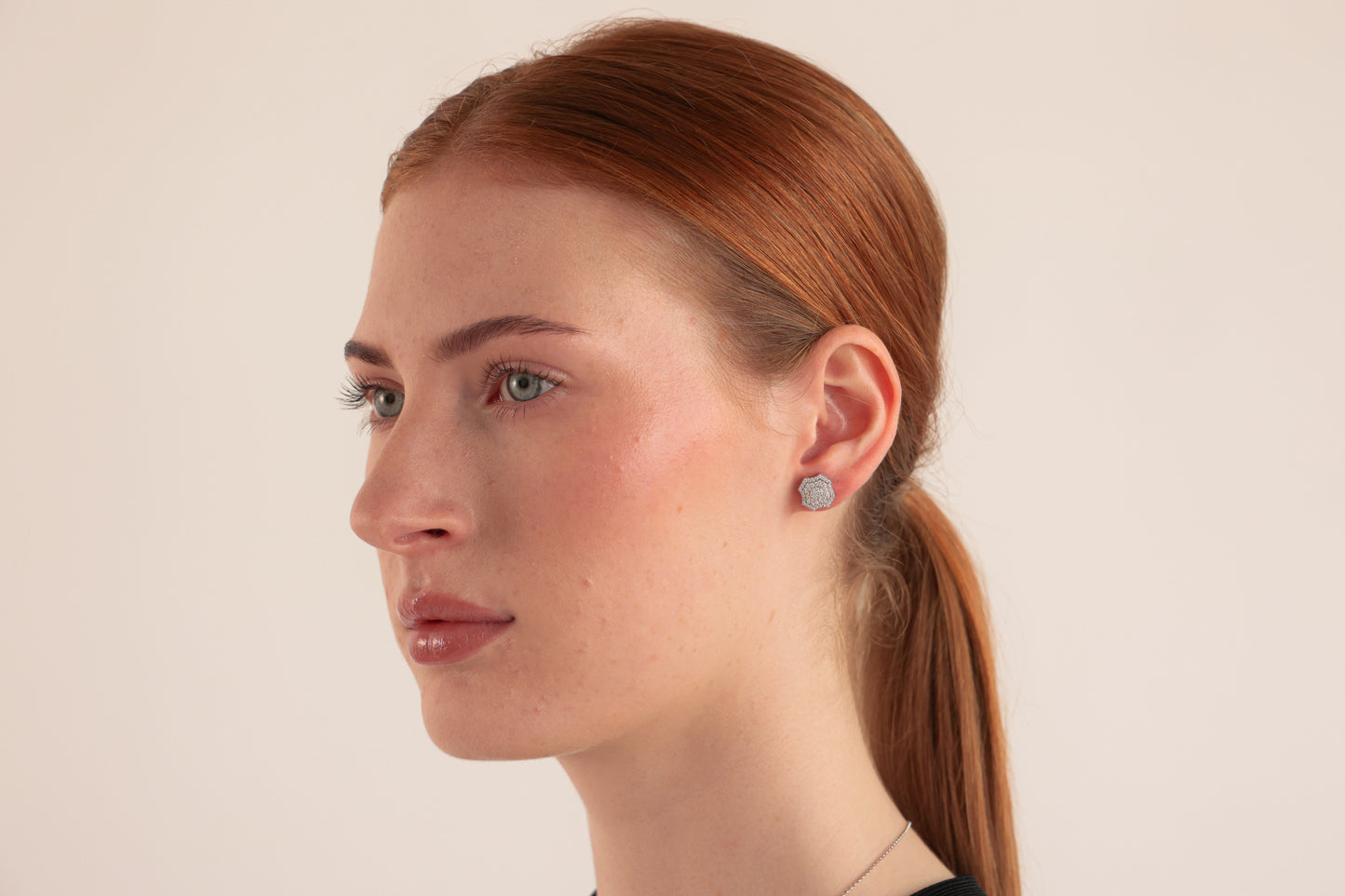 GEOMETRIC STUD EARRINGS