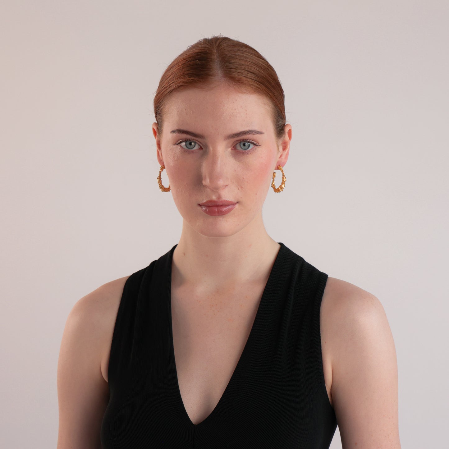 C SHAPED EARRINGS