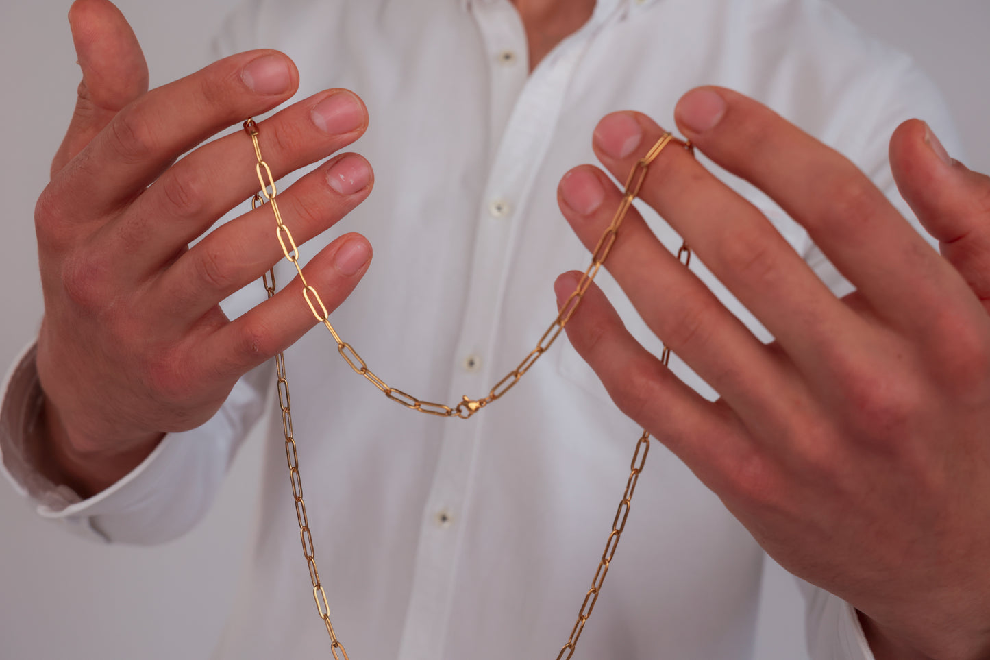 CLIP LINK NECKLACE
