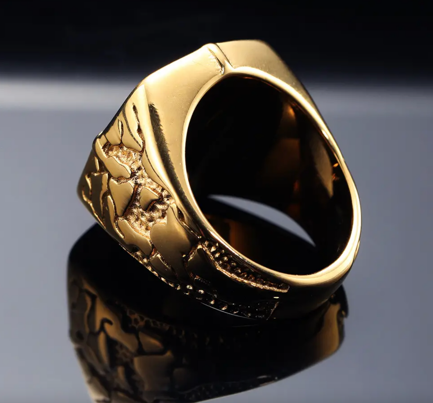 VINTAGE COMPASS RING