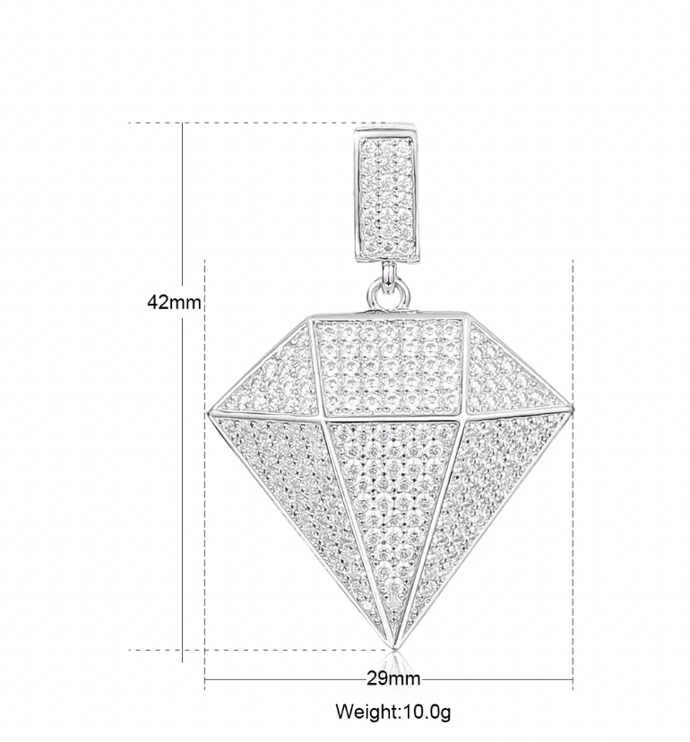 DIAMOND CUT PENDANT
