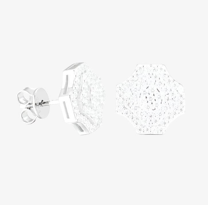 GEOMETRIC STUD EARRINGS