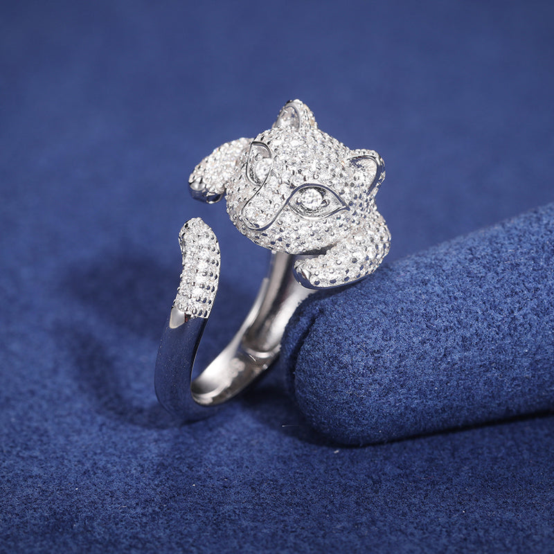 SR LEOPARD RING