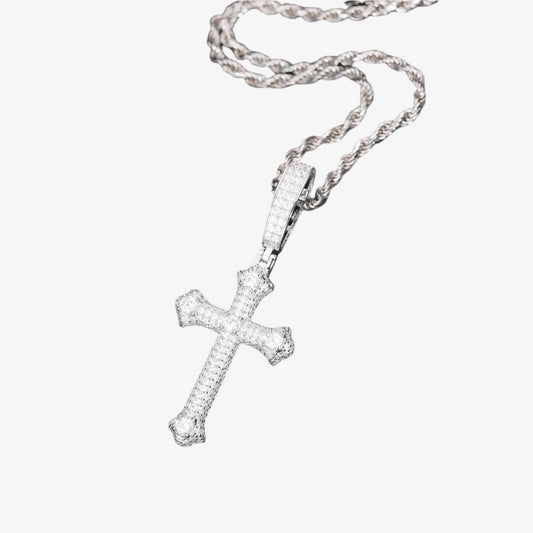 IRIS CROSS PENDANT CRUCIFIX
