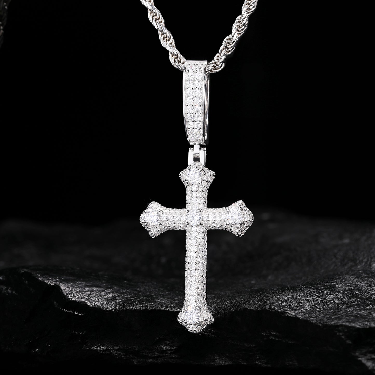 IRIS CROSS PENDANT CRUCIFIX