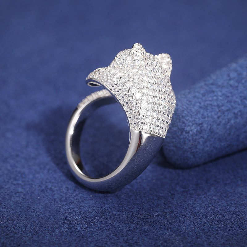 SR LEOPARD RING