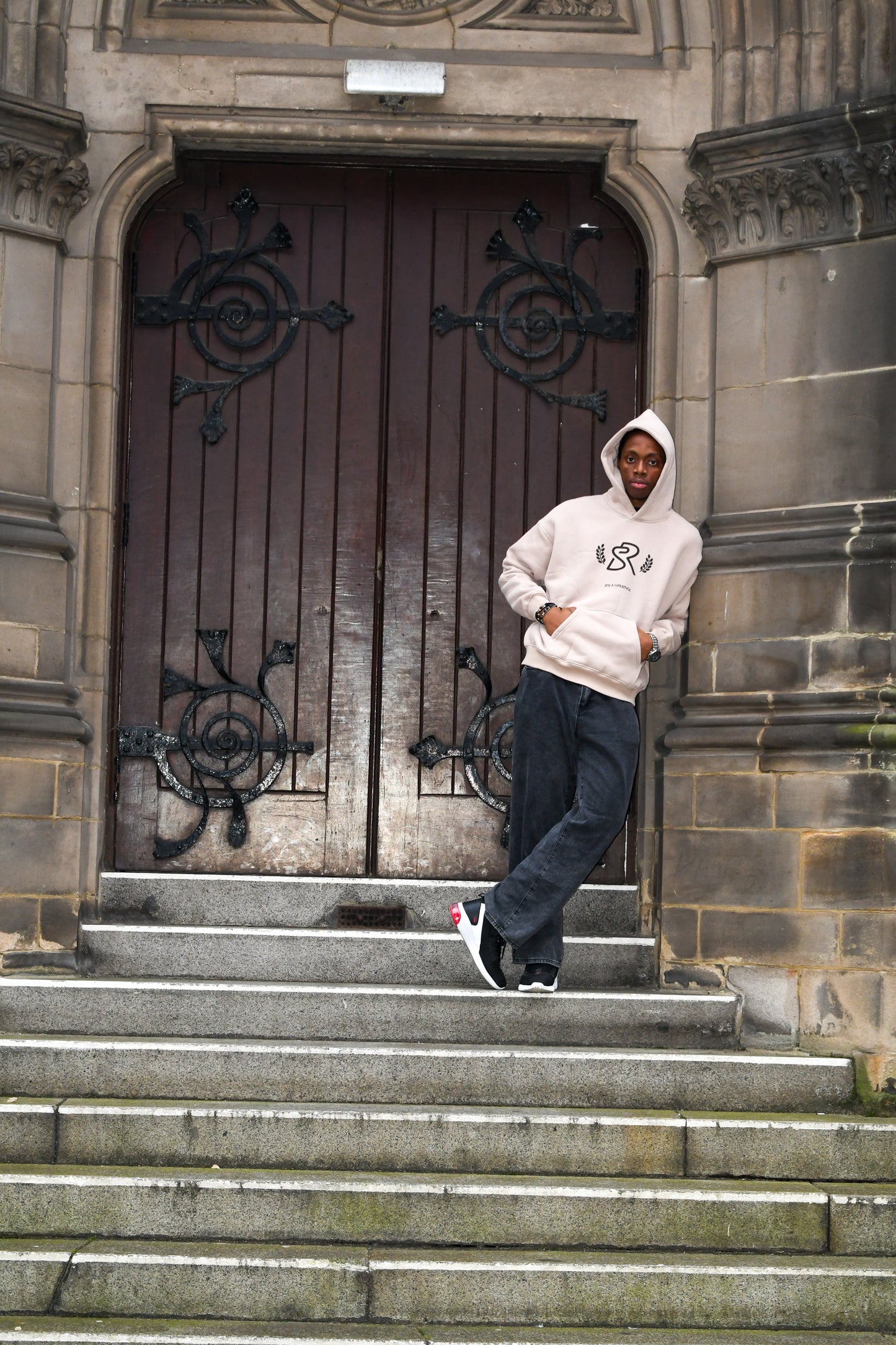 SR NUDE HOODIE