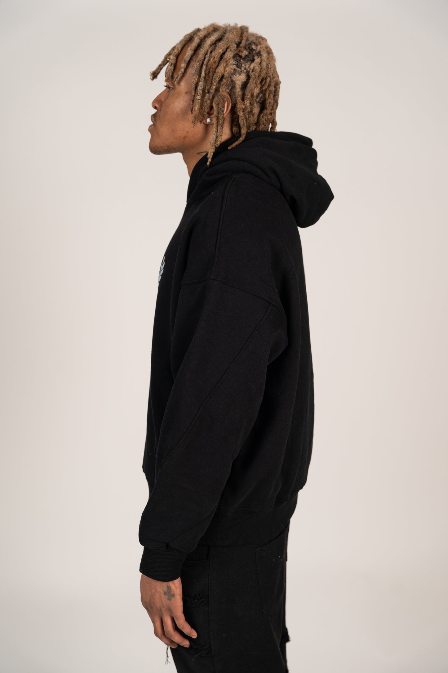 SR MIDNIGHT BLACK HOODIE