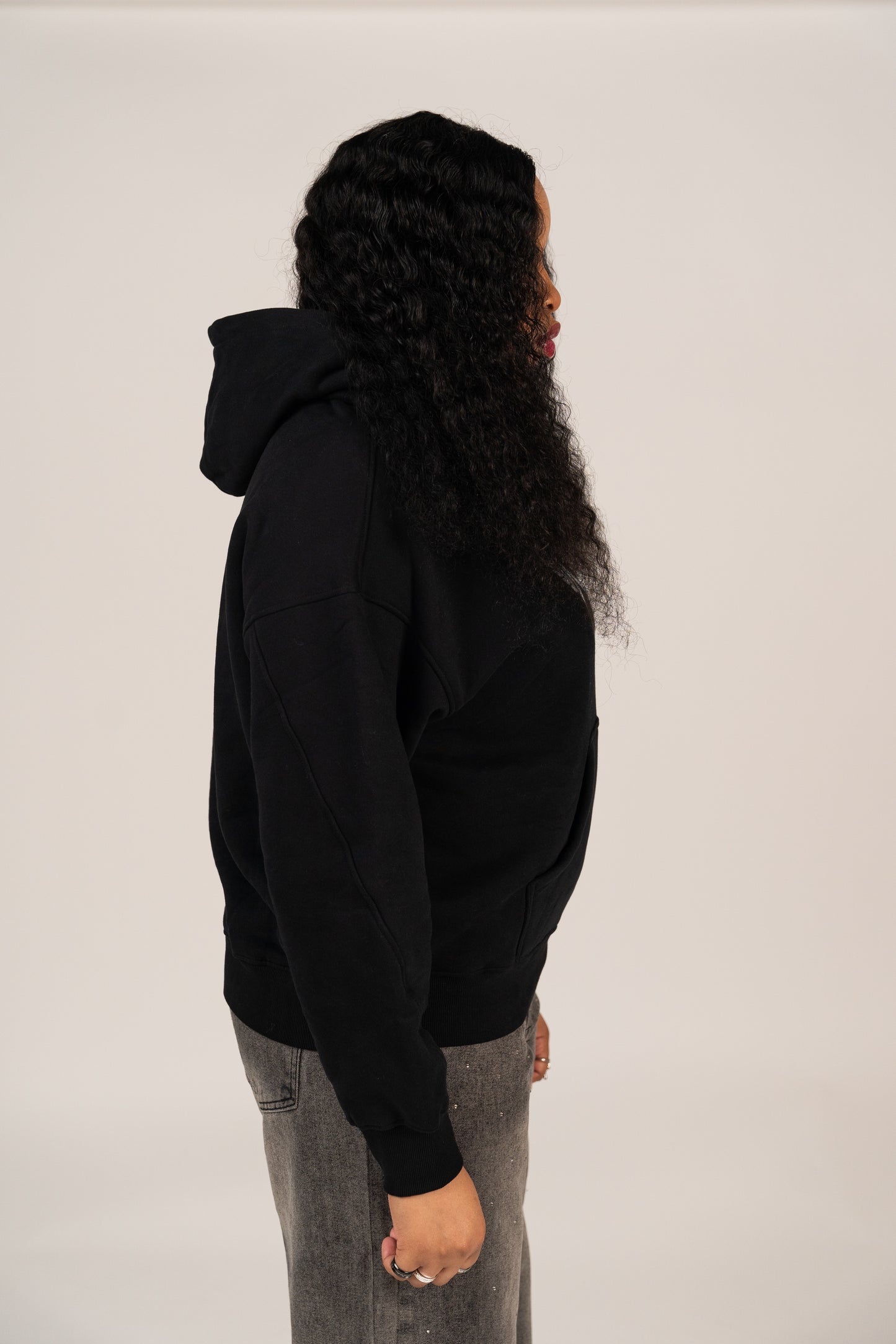 SR MIDNIGHT BLACK HOODIE
