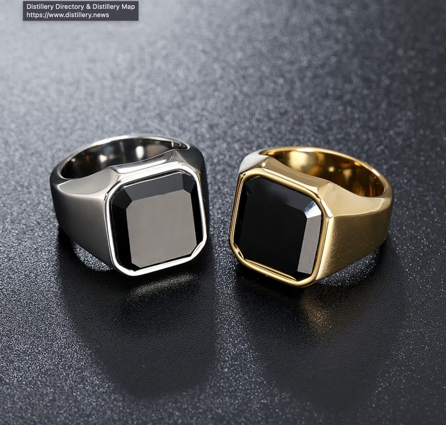 ONYX STONE RING