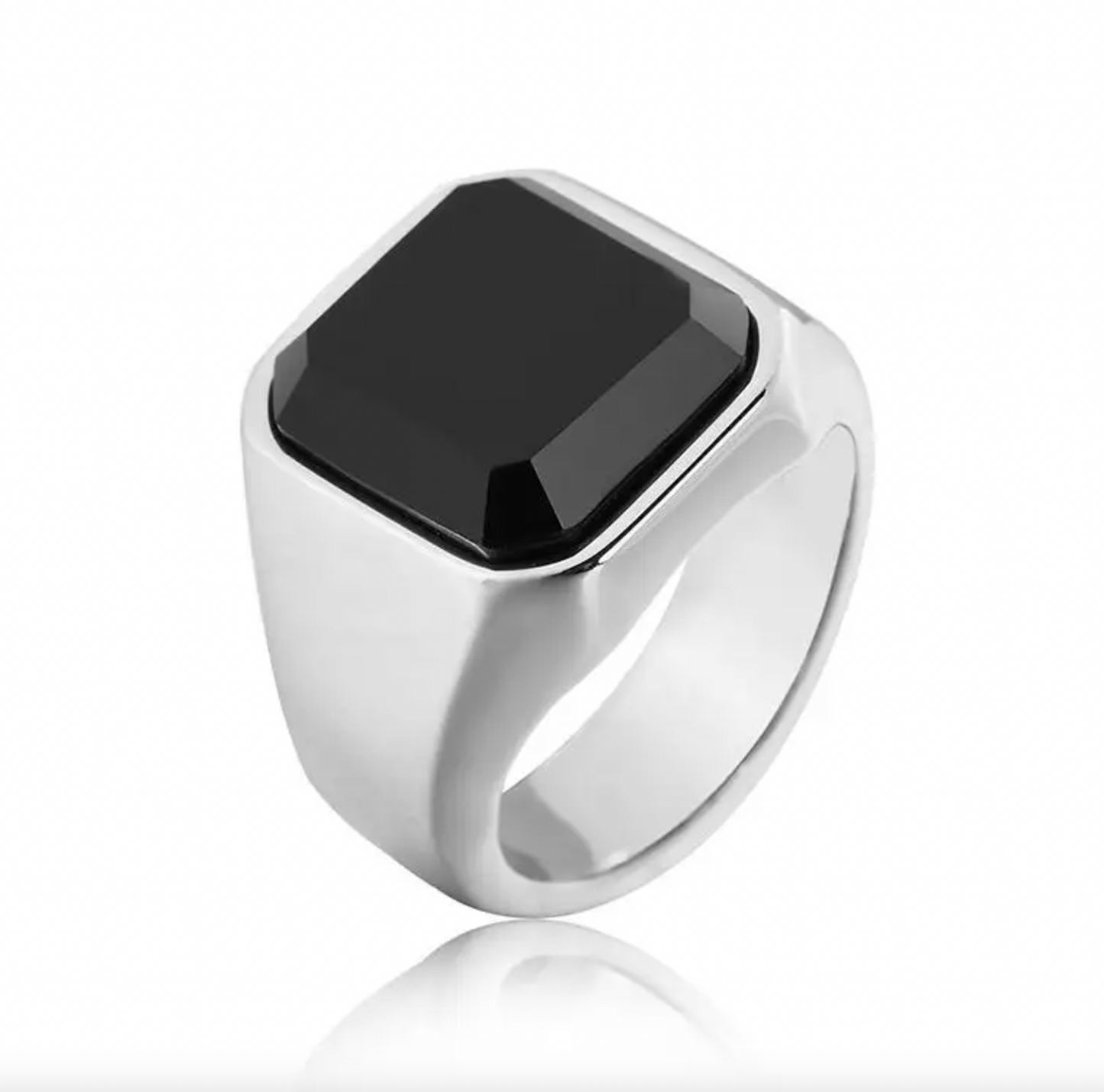 ONYX STONE RING