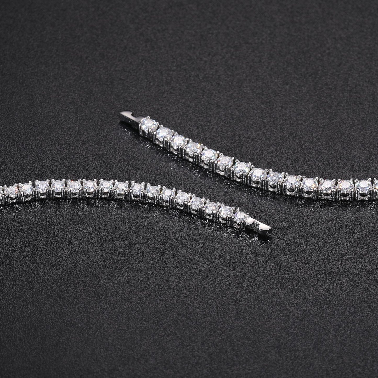 SR TENNIS CHAIN BRACELET 7.5 INCH