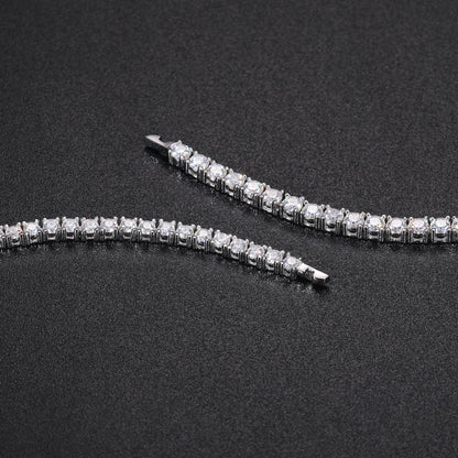 SR TENNIS CHAIN BRACELET 7.5 INCH