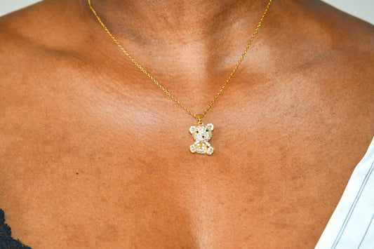 THE BEAR PENDANT NECKLACE