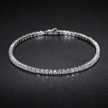 SR TENNIS CHAIN BRACELET 7.5 INCH