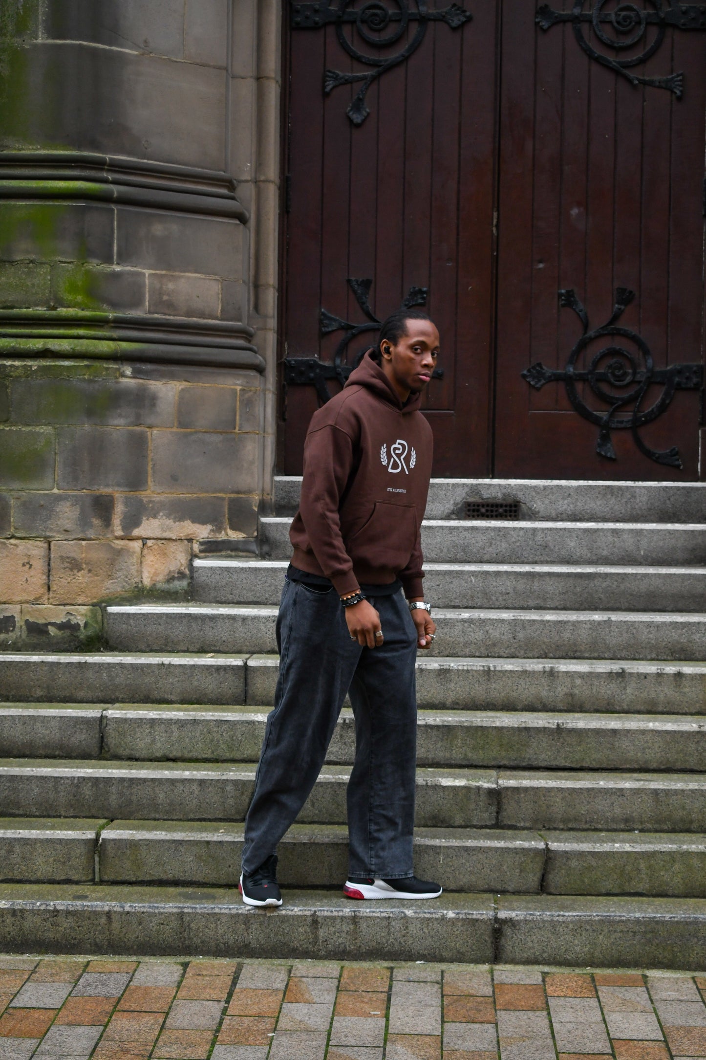 SR BROWN HOODIE