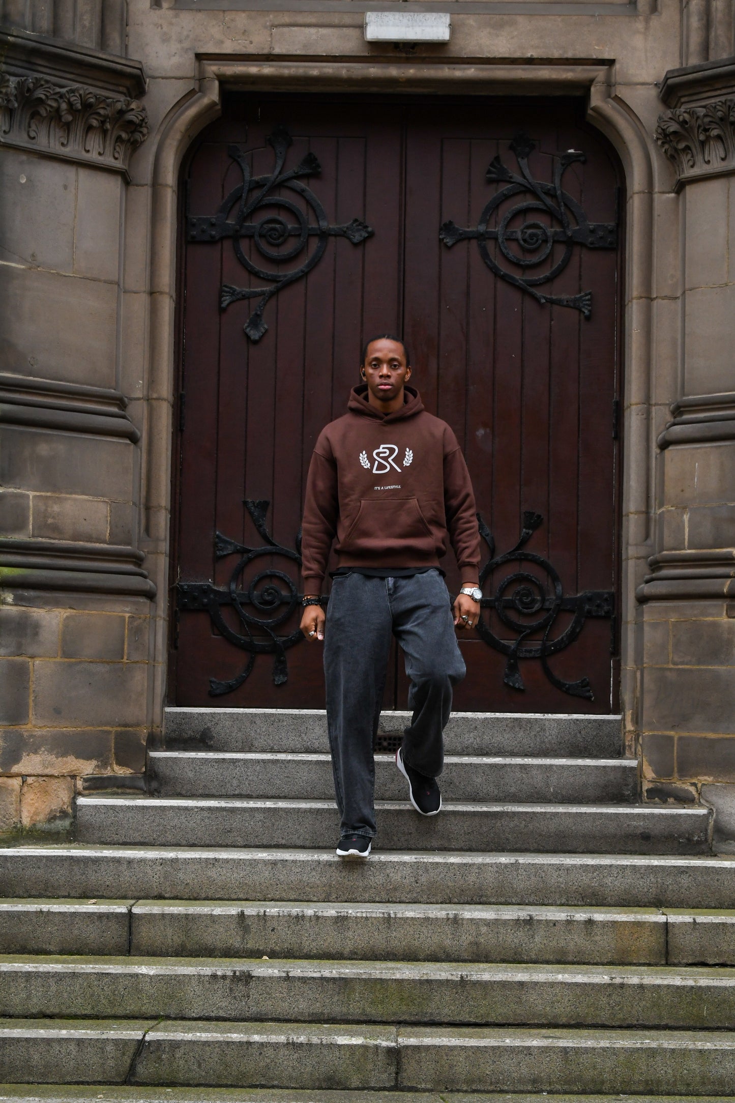 SR BROWN HOODIE