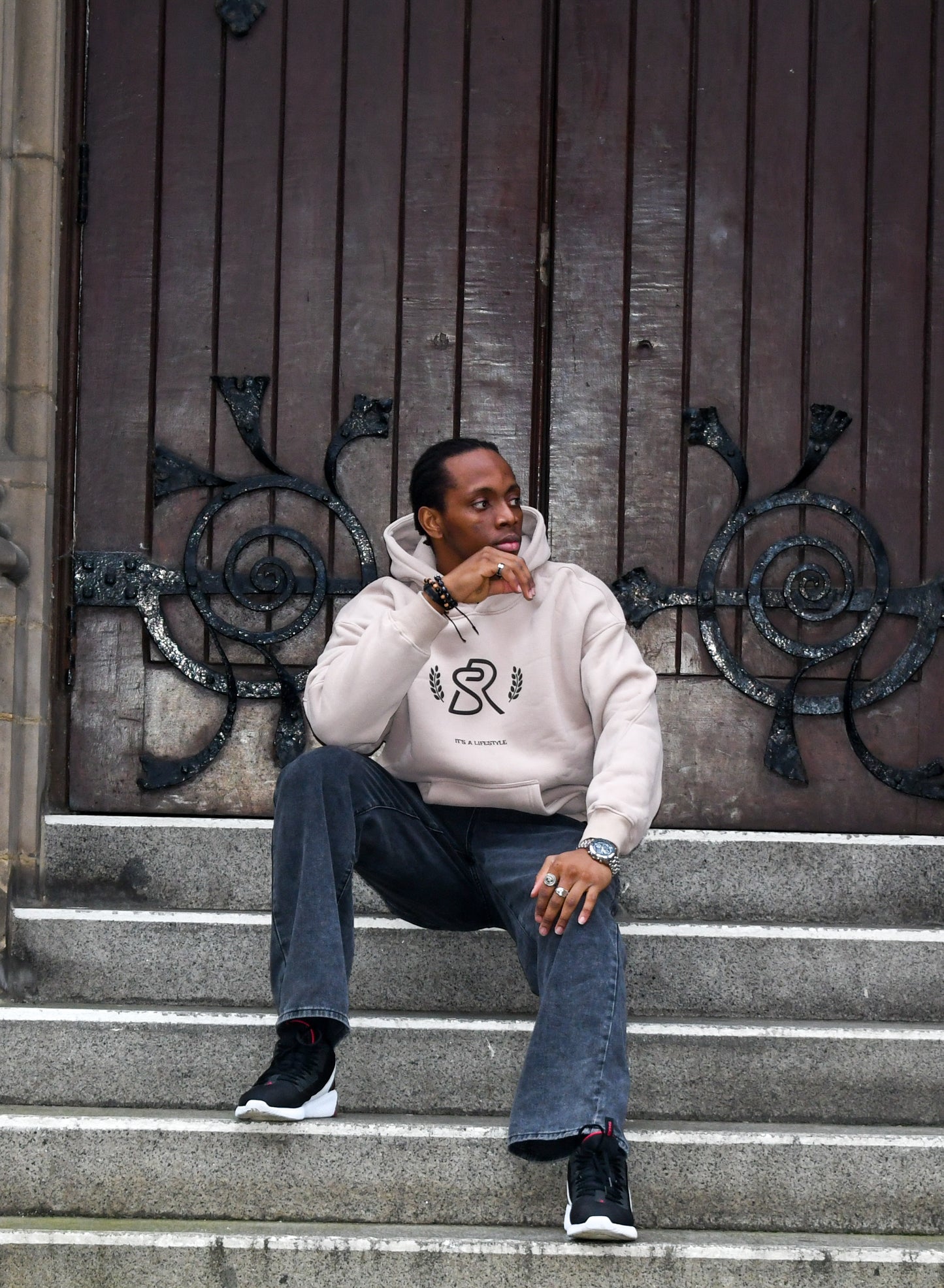 SR NUDE HOODIE